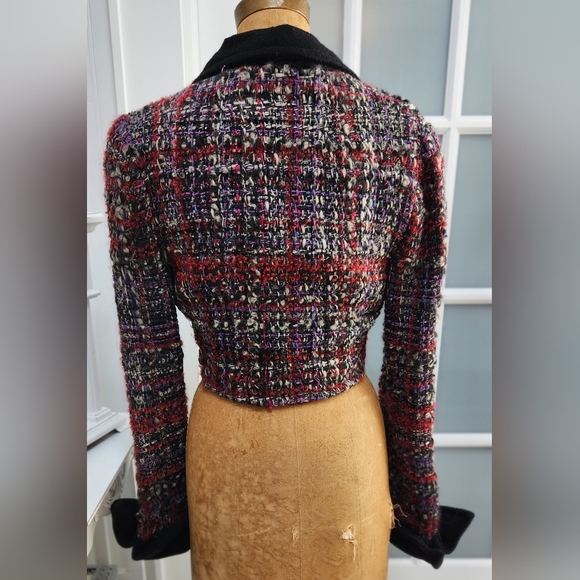 Vintage 1973 Artisan Mod Handwoven Jacket Very Cool! EUC - Picture 8 of 14